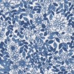 Blue Floral Fabric