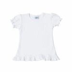 Girls Short Sleeve Ruffle